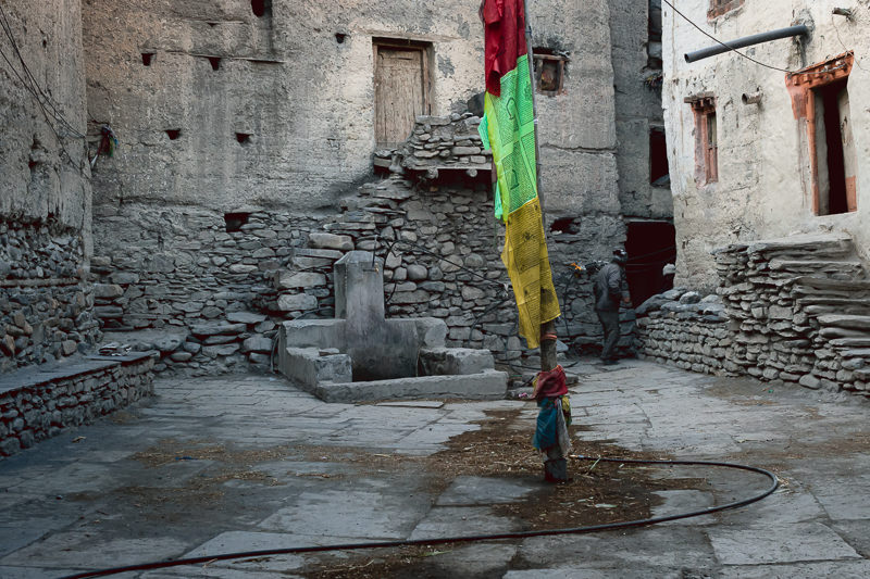 Kagbeni Courtyard